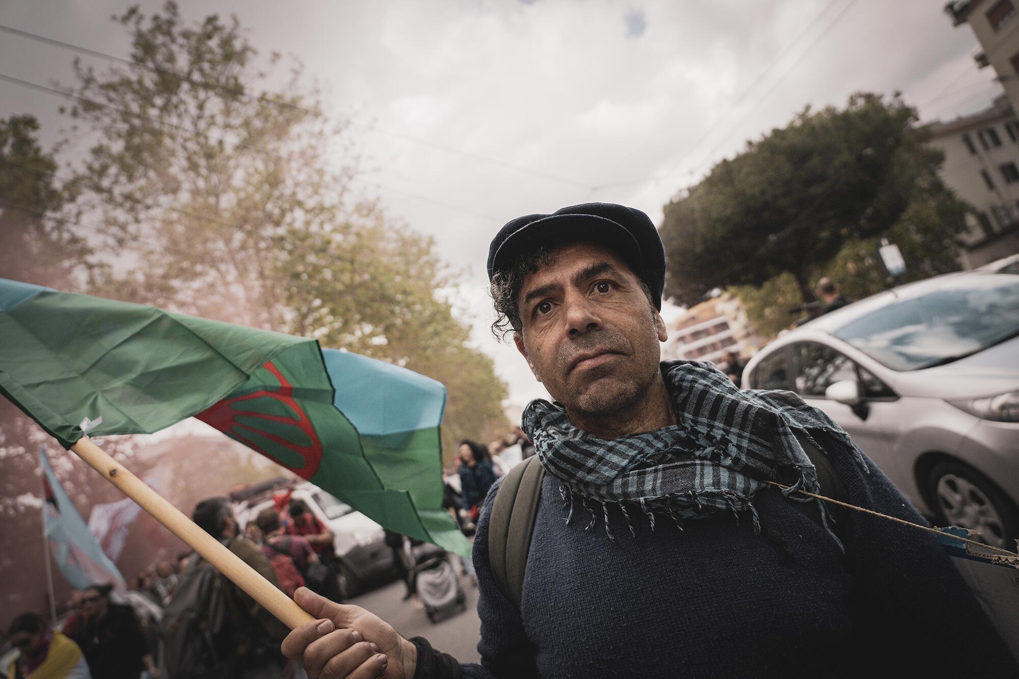 Manifestación antifascista en Roma - 1